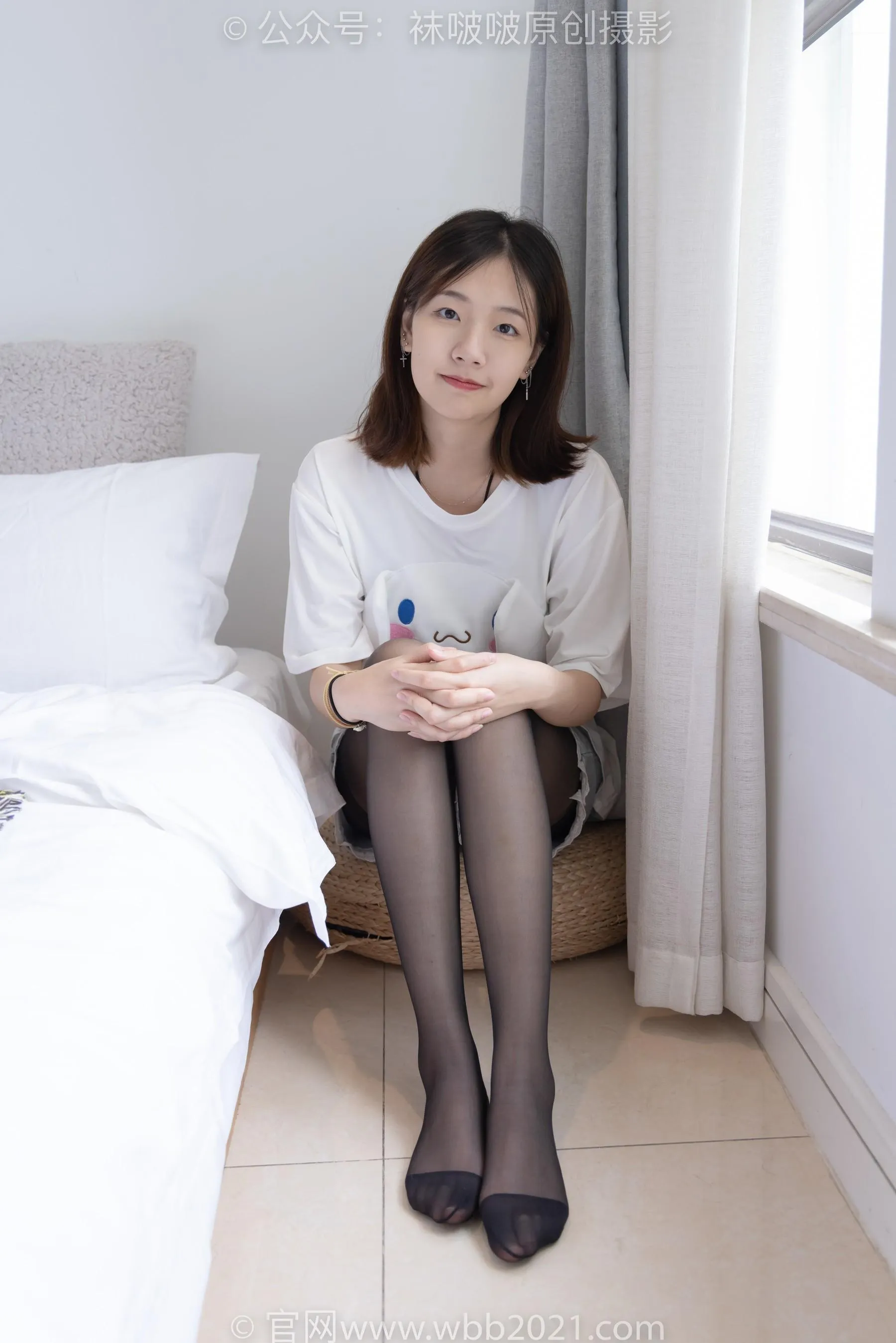 [BoBoSocks袜啵啵]NO.233 小甜豆-板鞋、黑丝[23] [53P]插图1